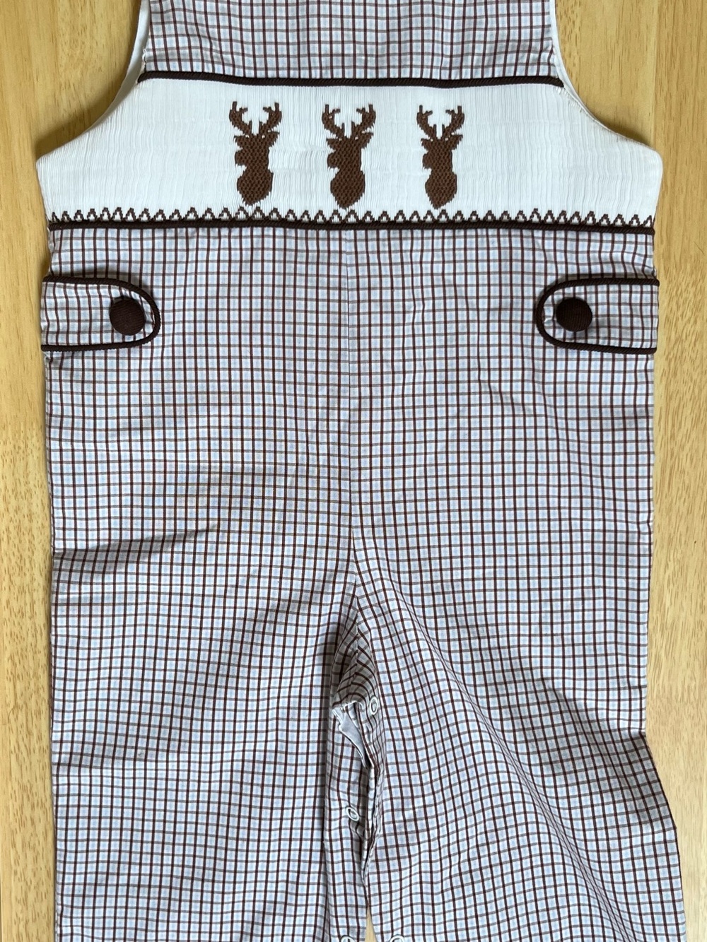 Boys smocked outfit